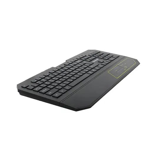 Клавиатура проводная DEFENDER Oscar SM-600 Pro, USB, 104 клавиши + 12 дополнительных клавиш, мультимедийная, черная, 45602, фото 1