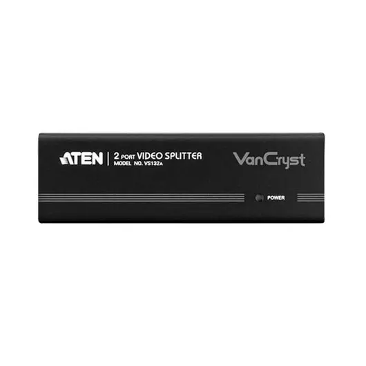 Разветвитель SVGA ATEN, 2-портовый, для передачи аналогового видео, до 2048x1536 пикселей, VS132A, фото 2