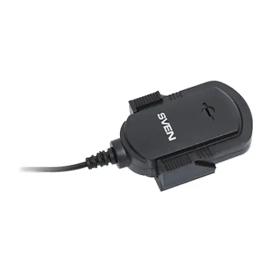 Микрофон-клипса SVEN MK-150, кабель 1,8 м, 58 дБ, пластик, черный, SV-0430150, фото 3