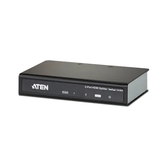 Разветвитель HDMI ATEN, 2-портовый, для передачи цифрового видео, до 1920x1080 пикселей, VS182A, фото 1