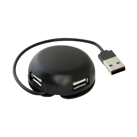 Хаб DEFENDER Quadro Light, USB 2.0, 4 порта, 83201, фото 2
