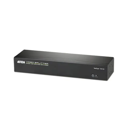 Разветвитель SVGA ATEN, 8-портовый, для передачи цифрового аудио/видео, каскадируемый, VS0108, фото 1
