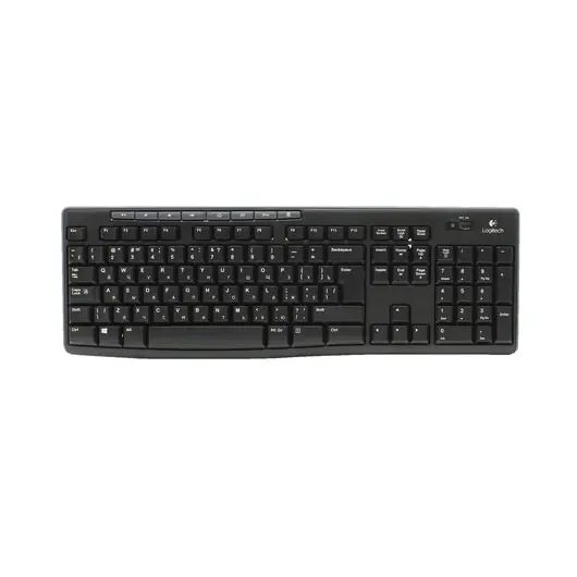 Набор беспроводной LOGITECH Wireless Combo MK270, клавиатура, мышь 2 кнопки + 1 колесо-кнопка, черный, 920-004518, фото 2