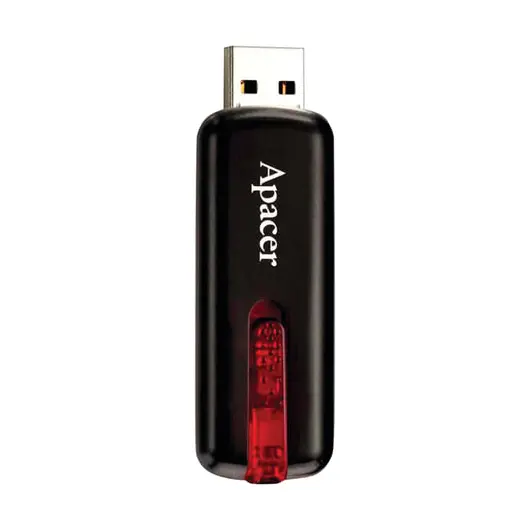 Флэш-диск 32 GB APACER Handy Steno AH326, USB 2.0, черный, AP32GAH326B-1, фото 2