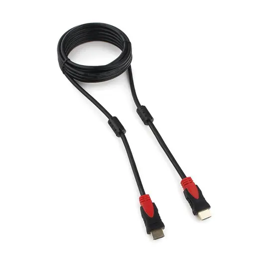 Кабель HDMI, 3 м, CABLEXPERT, M-M, 2 фильтра, для передачи цифрового аудио-видео, CC-S-HDMI03-3M, фото 2
