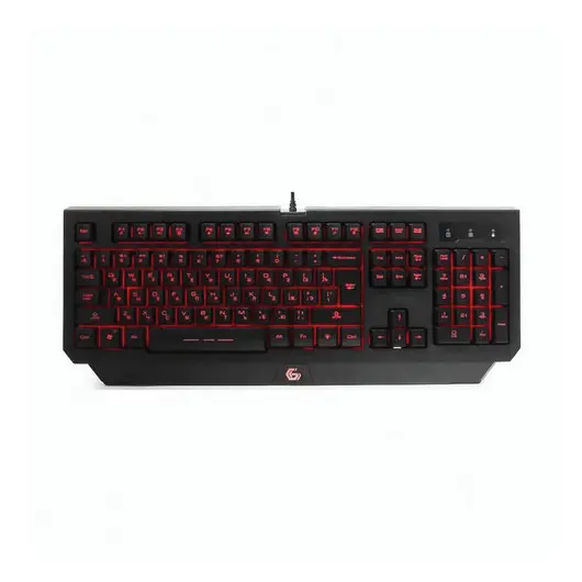 Клавиатура проводная игровая GEMBIRD KB-G300L, USB, 104 клавиши, с подсветкой, черная, фото 5
