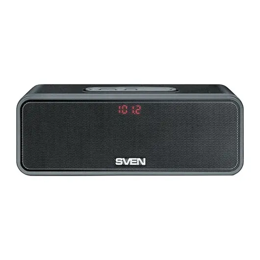Колонка портативная SVEN PS-170BL, 1.0, 10 Вт, Bluetooth, FM-тюнер, USB, microUSB, черная, SV-014612, фото 1