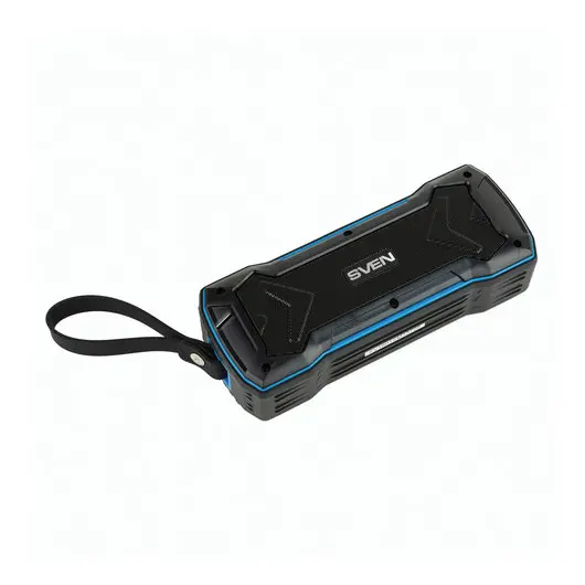 Колонка портативная влагозащищенная SVEN PS-220, 1.0, 10 Вт, Bluetooth, FM, microSD, MP3, черная, SV-016470, фото 2