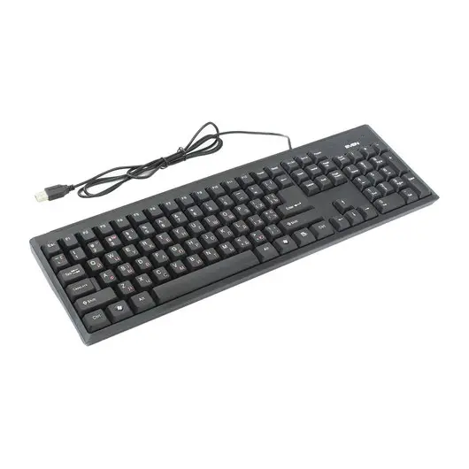 Клавиатура проводная SVEN Standard 303, USB + PS/2, 104 клавиши, чёрная, SV-03100303PU, фото 1