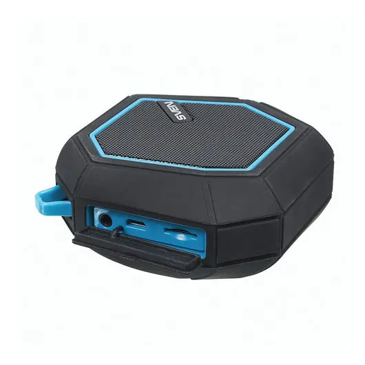 Колонка портативная влагозащищенная SVEN PS-77, 1.0, 5 Вт, Bluetooth, FM, microSD, MP3, черная, SV-016432, фото 2