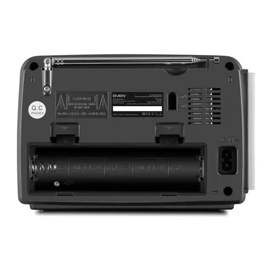 Радиоприёмник SVEN SRP-525, 3 Вт, FM/AM/SW, USB, microSD, аккумулятор, 150-20000 Гц, черный, SV-017156, фото 5