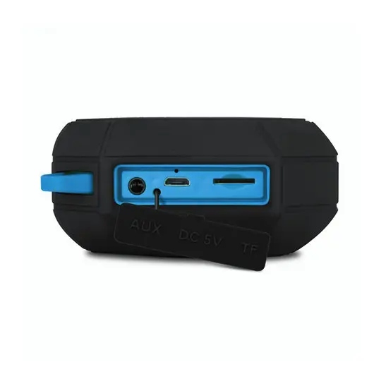 Колонка портативная влагозащищенная SVEN PS-77, 1.0, 5 Вт, Bluetooth, FM, microSD, MP3, черная, SV-016432, фото 6