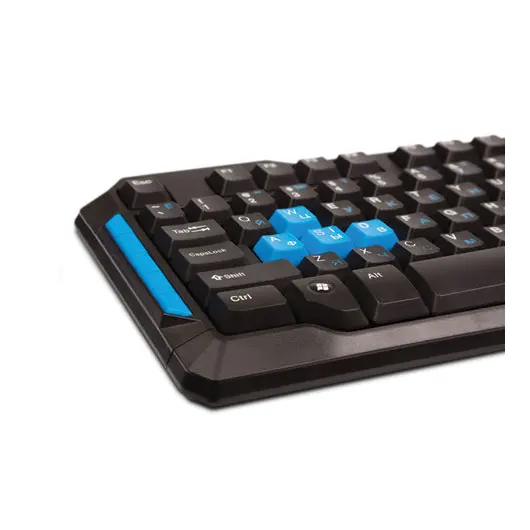 Клавиатура проводная игровая SVEN Challenge 9500, USB, 104 клавиши+10 дополнительных клавиш, чёрный, SV-008370, фото 3