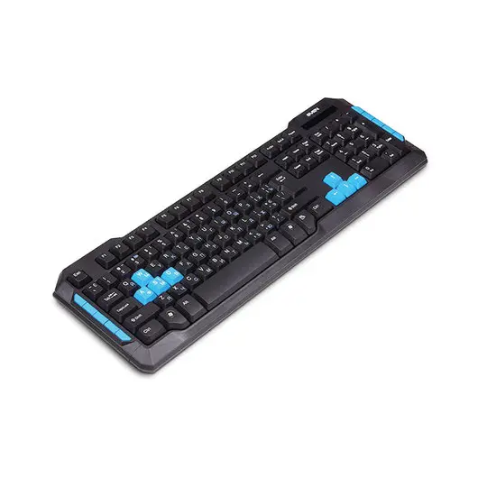 Клавиатура проводная игровая SVEN Challenge 9500, USB, 104 клавиши+10 дополнительных клавиш, чёрный, SV-008370, фото 2