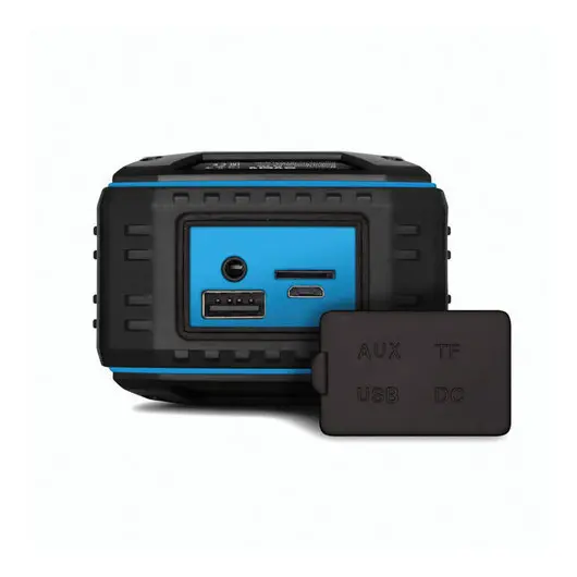 Колонка портативная влагозащищенная SVEN PS-220, 1.0, 10 Вт, Bluetooth, FM, microSD, MP3, черная, SV-016470, фото 9