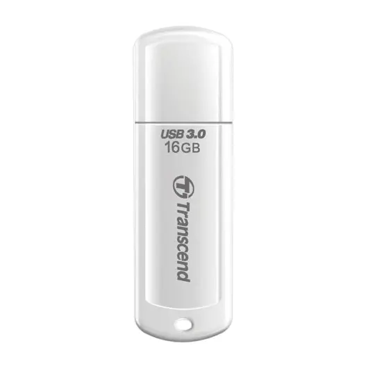 Флэш-диск 16 GB TRANSCEND Jetflash 730 USB 3.0, белый, TS16GJF730, фото 1