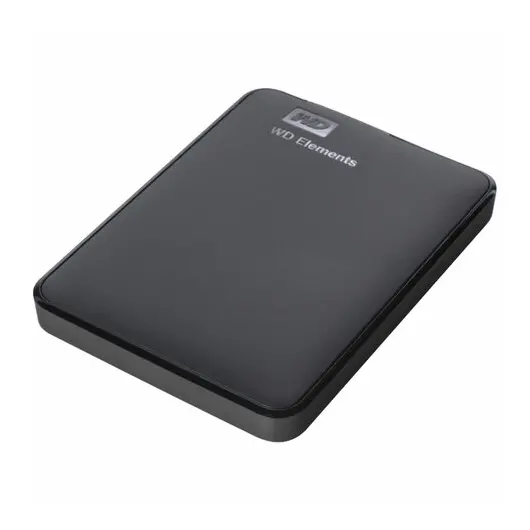 Диск жесткий внешний HDD WESTERN DIGITAL Elements 2TB 2.5&quot;, USB 3.0, черный, WDBMTM0020BBK-EEUE, фото 2