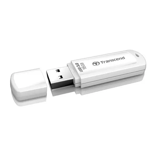 Флэш-диск 16 GB TRANSCEND Jetflash 730 USB 3.0, белый, TS16GJF730, фото 2
