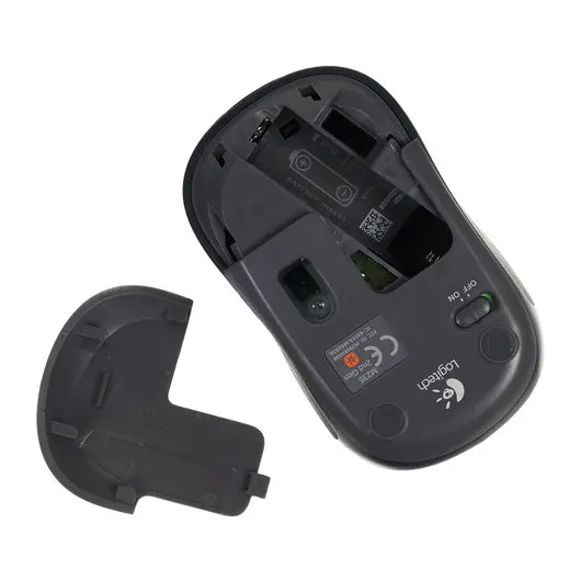 Мышь беспроводная LOGITECH M235, 2 кнопки+1 колесо-кнопка, оптическая, чёрно-серый, 910-002201, фото 6