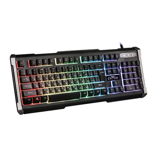 Клавиатура проводная игровая DEFENDER CHIMERA GK-280DL, с подсветкой, USB, 104 клавиши, черная, 45280, фото 2