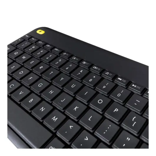 Клавиатура беспроводная LOGITECH K400, 85 клавиш, USB, чёрная, 920-007147, фото 6