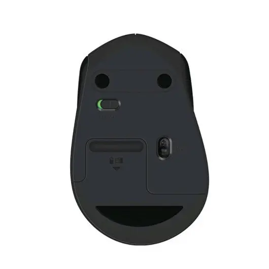 Мышь беспроводная LOGITECH M330 Silent Plus, 1000dpi, USB, чёрная, 910-004909, фото 8