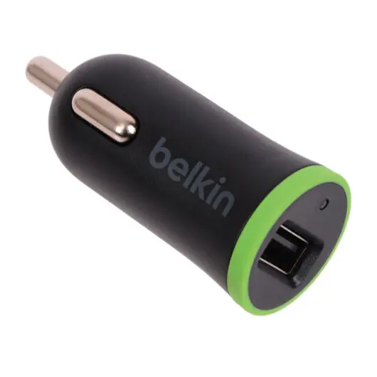 Зарядное устройство автомобильное BELKIN, кабель microUSB 1,2 м, выходной ток 1 A, черный, F8M711bt04-BLK, фото 4