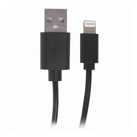 Кабель USB2.0-Lightning, 1м, SONNEN Economy, медь, для передачи данных и зарядки  Iphon/Ipad, 513116, фото 2