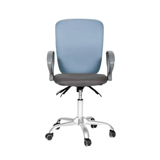 Кресло &quot;Эрго-элегант&quot;, СН-9801, с подлокотниками, комбинированное (серое/синее), 1102198, фото 3