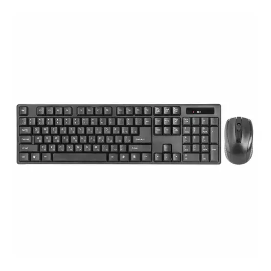 Набор беспроводной DEFENDER #1 C-915, USB, клавиатура, мышь 3 кнопки+1 колесо-кнопка, черный, 45915, фото 2