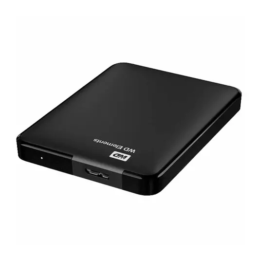 Диск жесткий внешний HDD WESTERN DIGITAL Elements Portable 1TB 2.5&quot; USB 3.0 черный, WDBMTM0010BBK-EEUE, фото 3