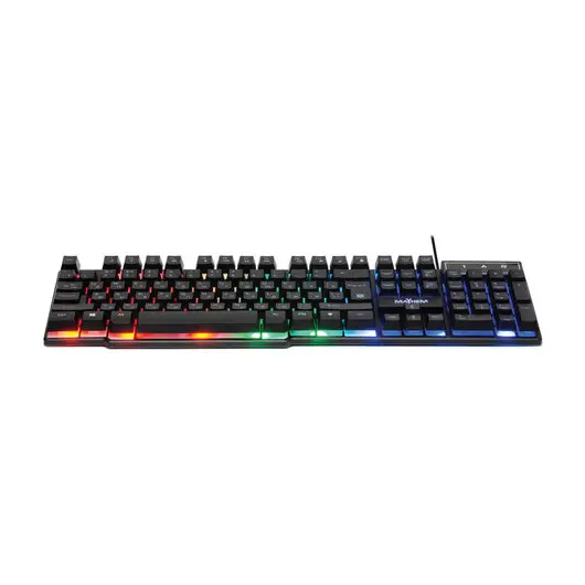 Клавиатура проводная игровая DEFENDER Mayhem GK-360DL,USB, 104 клавиши, с подсветкой, черная, 45360, фото 3