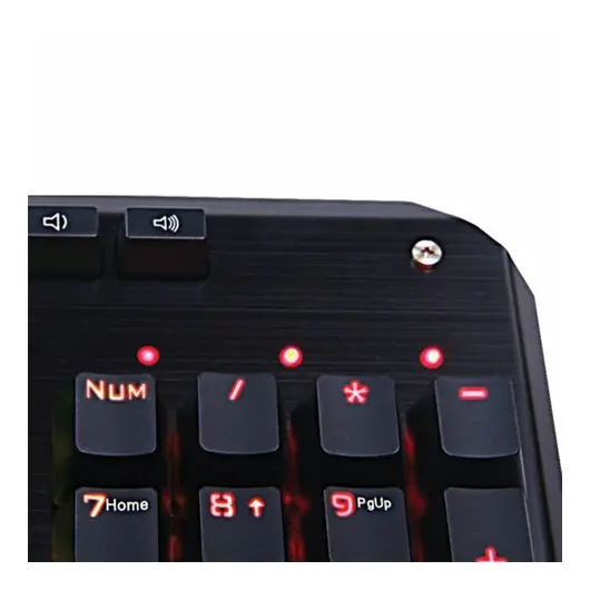 Клавиатура проводная REDRAGON Indrah, USB, 116 клавиш, с подсветкой, черная, 70449, фото 7