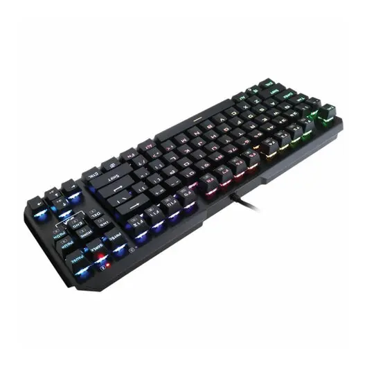 Клавиатура проводная REDRAGON Usas, USB, 87 клавиш, с подсветкой, черная, 74674, фото 6