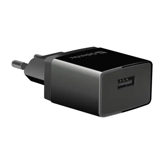 Зарядное устройство сетевое (220 В) DEFENDER UPC-11, кабель microUSB 1м, вых.ток 2,1 А,черное, 83556, фото 3