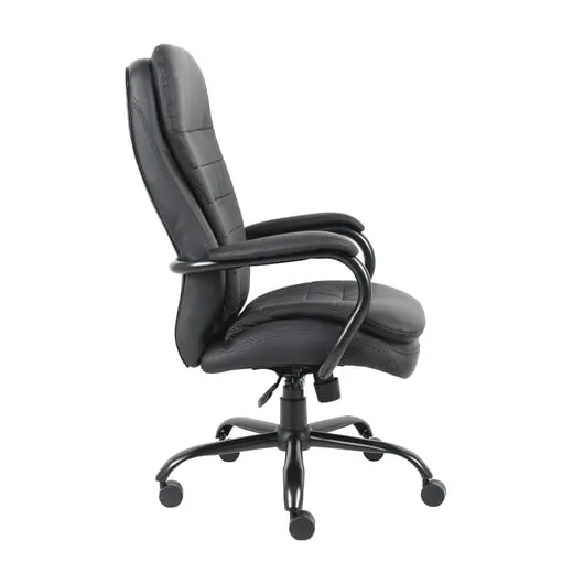 Кресло офисное BRABIX PREMIUM &quot;Heavy Duty HD-001&quot;, усиленное, НАГРУЗКА до 200 кг, экокожа, 531015, фото 2