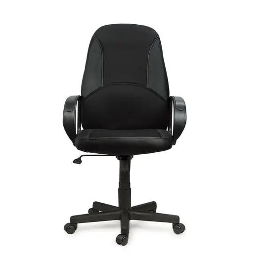 Кресло офисное BRABIX &quot;City EX-512&quot;, кожзаменитель черный, ткань черная, TW, 531407, фото 4