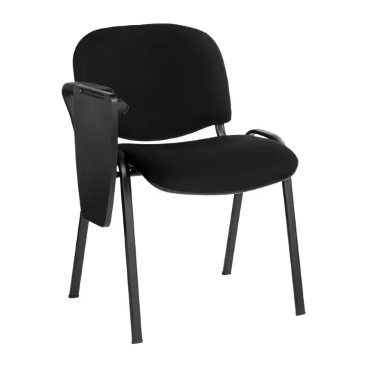 Стол (пюпитр) для стула &quot;ИЗО&quot;, для конференций, складной, пластик/металл, черный, фото 2