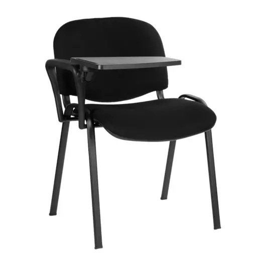 Стол (пюпитр) для стула &quot;ИЗО&quot;, для конференций, складной, пластик/металл, черный, фото 3