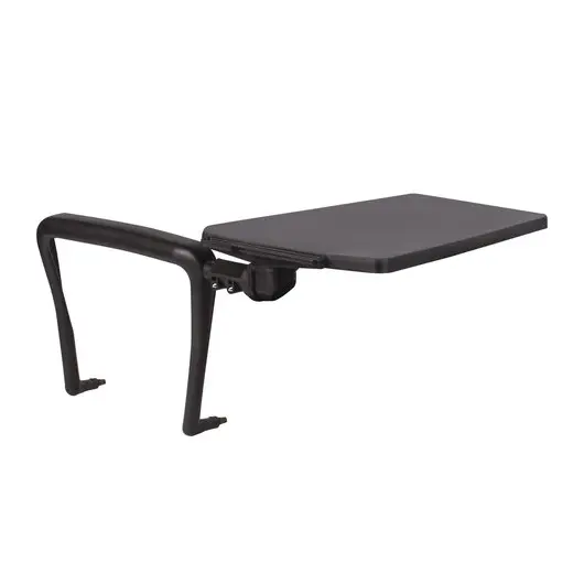 Стол (пюпитр) для стула BRABIX Iso CF-001, для конференций, складной, пластик/металл, черный, 531851, фото 1