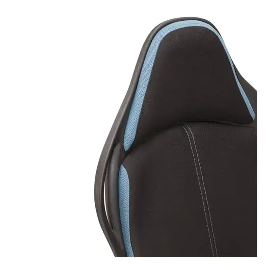 Кресло офисное BRABIX PREMIUM &quot;Force EX-516&quot;, ткань, черное/вставки синие, 531572, фото 7