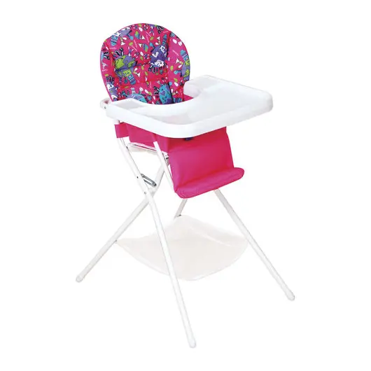 Кресло детское для кормления ДЭМИ КДС.03, съемный столик, цвет розовый/белый, фото 1