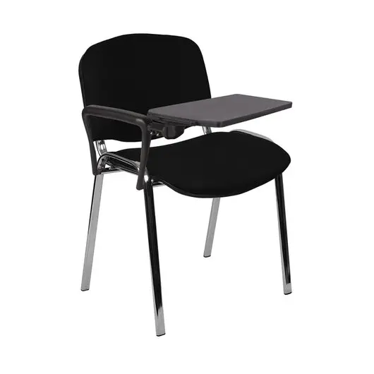 Стол (пюпитр) для стула BRABIX Iso CF-001, для конференций, складной, пластик/металл, черный, 531851, фото 3