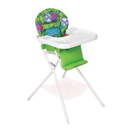 Кресло детское для кормления ДЭМИ КДС.03, съемный столик, цвет салатовый/белый, фото 1