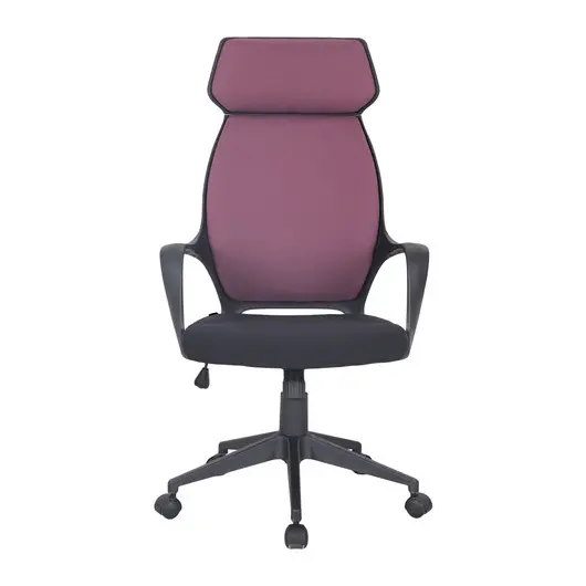 Кресло офисное BRABIX PREMIUM &quot;Galaxy EX-519&quot;, ткань, черное/терракотовое, 531570, фото 3