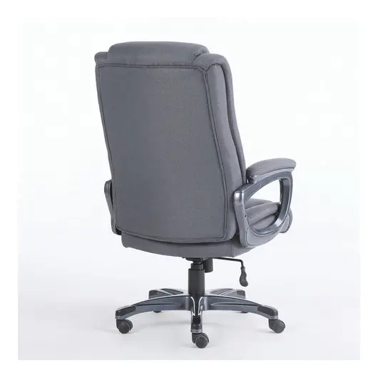 Кресло офисное BRABIX PREMIUM &quot;Solid HD-005&quot;, нагрузка до 180 кг, ткань, серое, 531823, фото 4