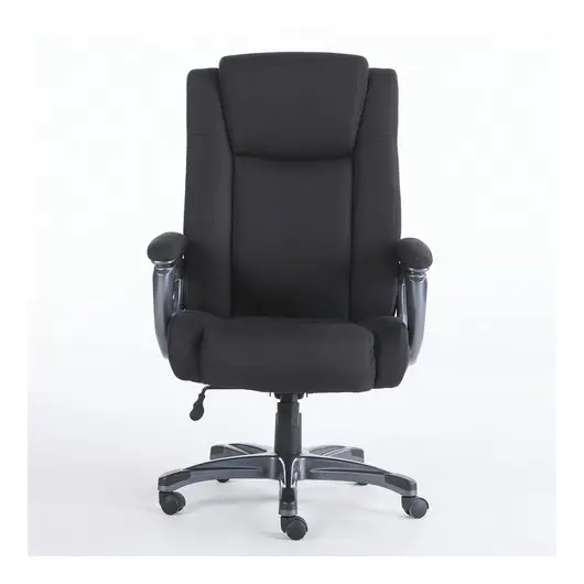 Кресло офисное BRABIX PREMIUM &quot;Solid HD-005&quot;, НАГРУЗКА до 180 кг, ткань, черное, 531822, фото 3