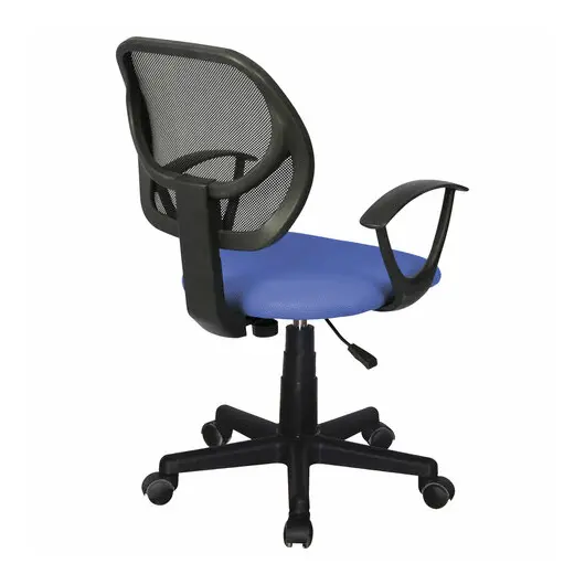 Кресло компактное BRABIX &quot;Flip MG-305&quot;, ткань TW, синее/черное, 531919, фото 3