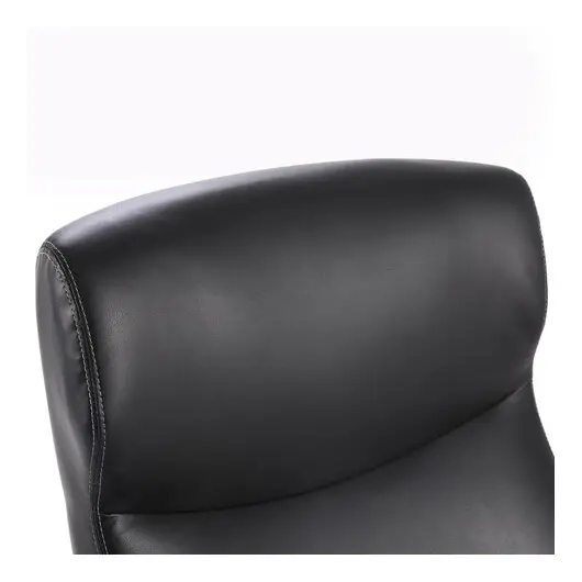 Кресло офисное BRABIX PREMIUM &quot;Total HD-006&quot;, НАГРУЗКА до 180 кг, экокожа, хром, черное, 531933, фото 5