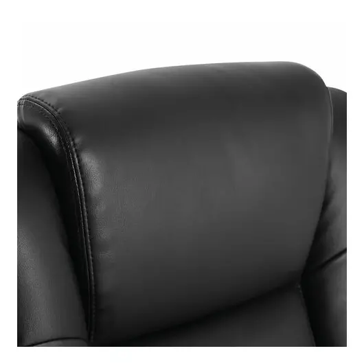 Кресло офисное BRABIX PREMIUM &quot;Solid HD-005&quot;, НАГРУЗКА до 180 кг, рециклированная кожа, черное, 531941, фото 5